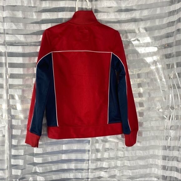 Levi Red/ Blue Zip Up Jacket - Picture 4 of 7